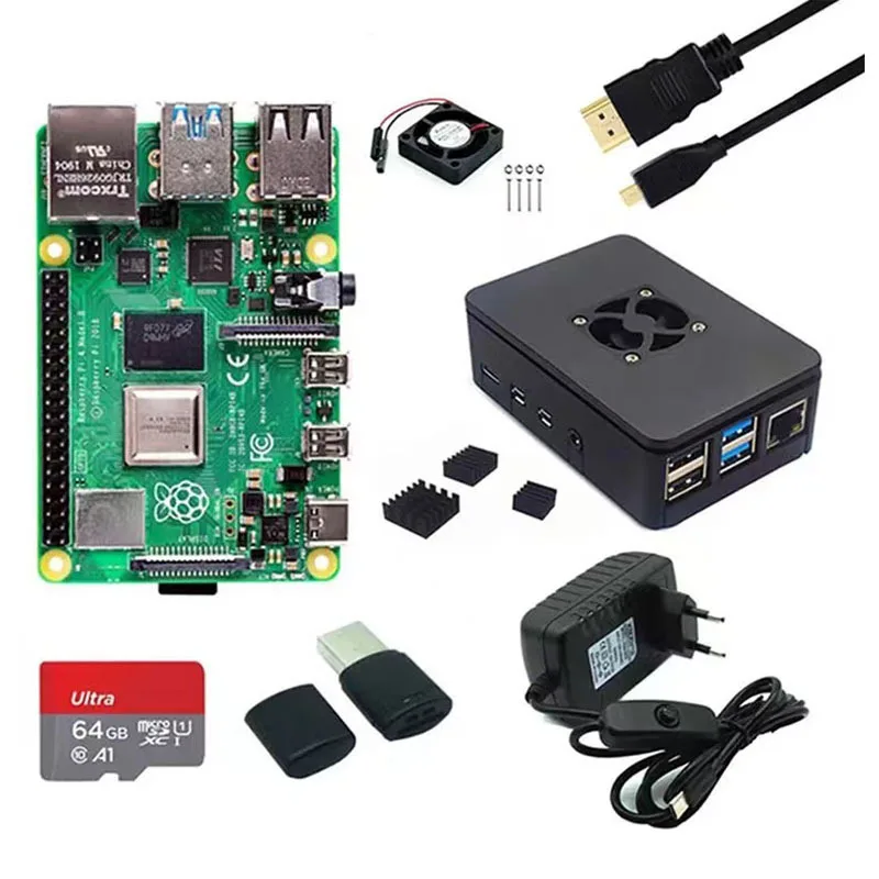 Raspberry Pi 4 8Gb Ram Kit - 고품질 정품 라즈베리 파이 4 모델