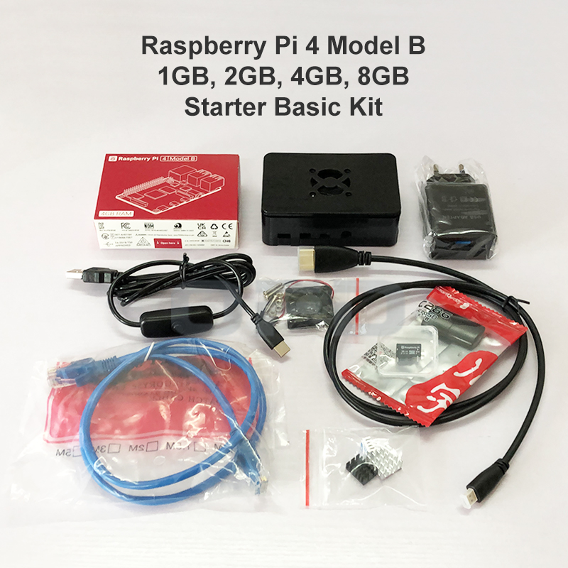 라즈베리 파이 4 모델 B 1GB/2GB/4GB/8GB - Raspberry Pi 4 8Gb Ram Kit 리뷰 및 가격