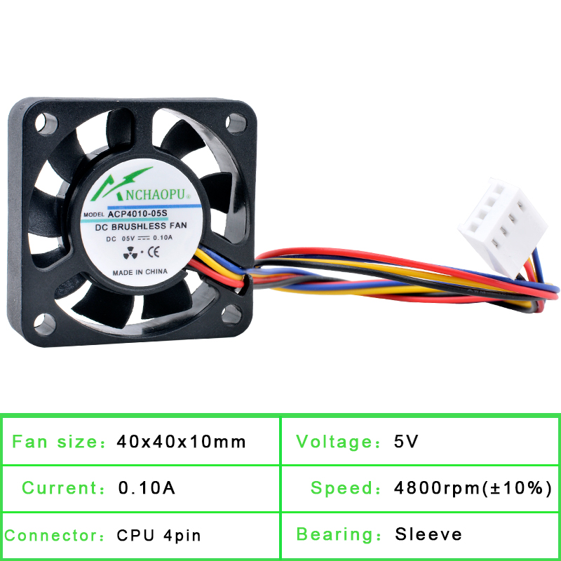 ANCHAOPU 4cm 40mm 팬 40x40x10mm - Raspberry Pi Water Cooling Kit 리뷰 및 가격