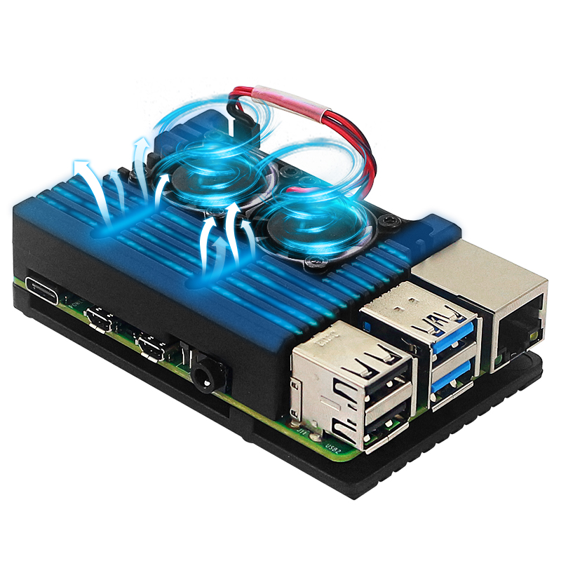 Raspberry Pi 4 모델 B용 알루미늄 케이스  - Raspberry Pi Water Cooling Kit 리뷰 및 가격
