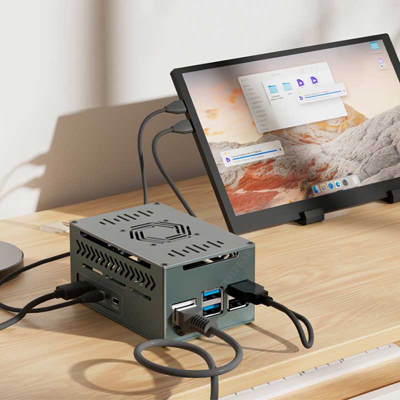 라즈베리 파이 5 알루미늄 금속 케이스(쿨러 PWM 팬 - Argon One V3 M.2 Nvme Case 리뷰 및 가격