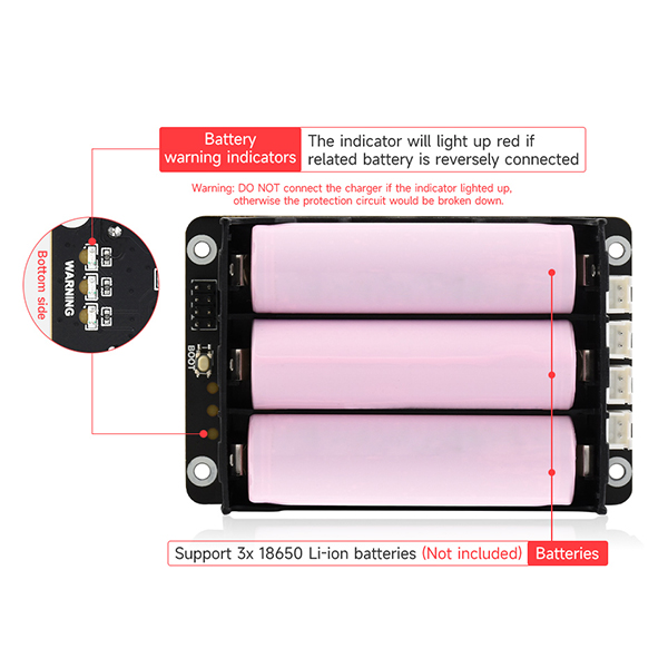 라즈베리 파이 5 UPS HAT, 18650 리튬 배터 - Raspberry Pi Uninterrupted Power Supply Ups 18650 리뷰 및 가격