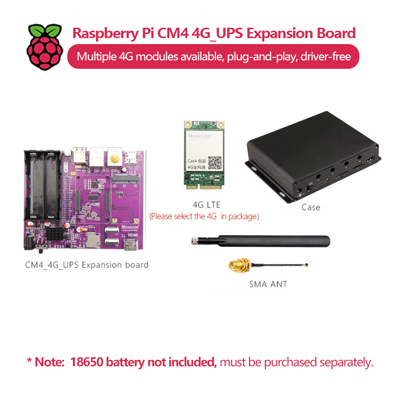 라즈베리 파이 CM4 4G_UPS 무정전 전원 공급 장 - Raspberry Pi Uninterrupted Power Supply Ups 18650 리뷰 및 가격